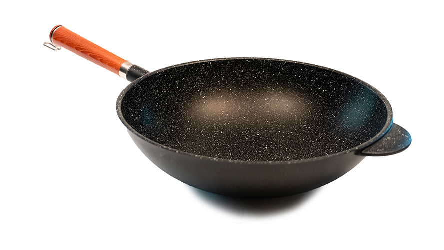 01 wok Fontal avec couvercle pyrex manche amovible-H500